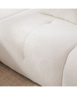 Streamdale 104.3" 4-Piece L-Shaped Upholstered Modular Sectional Sofa, Ivory