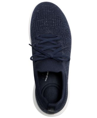 Women's Super-Q Knit Slip-On Lace-Up Sneakers