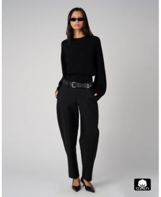 Women's Bubble Crewneck Sweater.