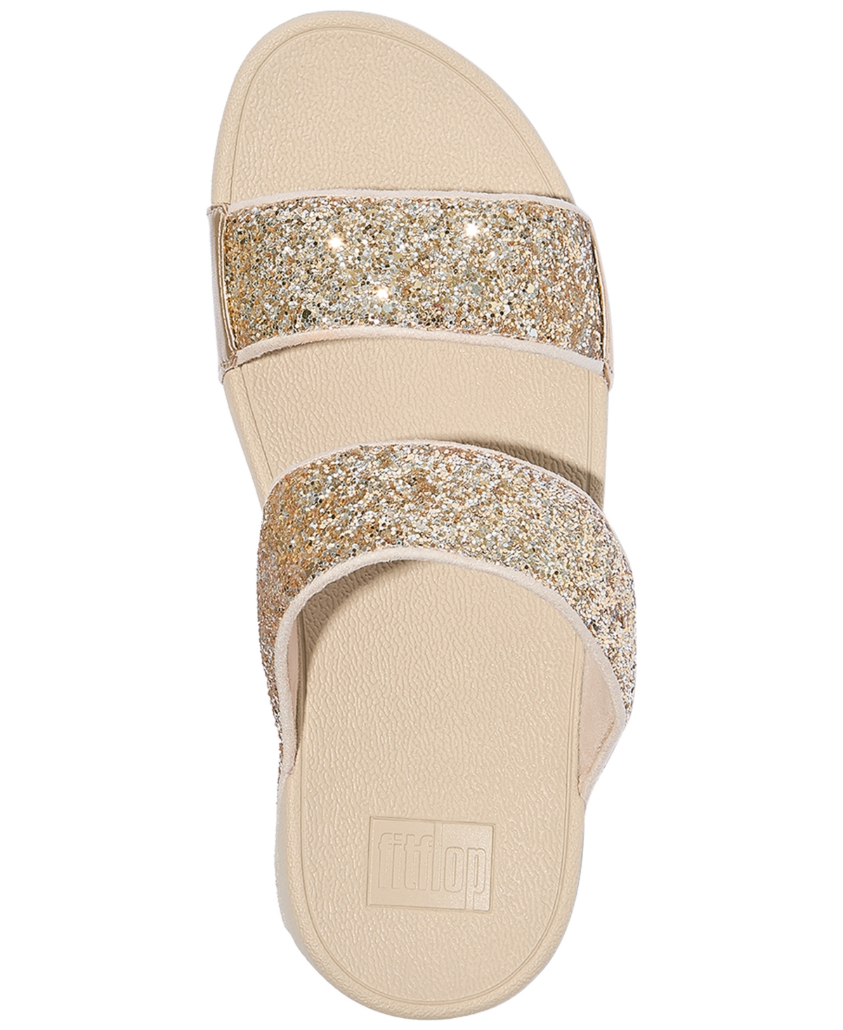 FitFlop Women's Lulu Multi-Tonal Glitter Wedge Sandals