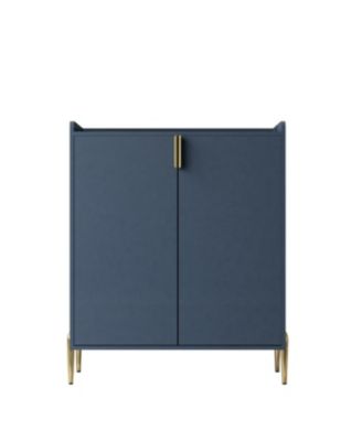 Streamdale Home wine bar cabinet with rack & shelf, modern sideboard buffet