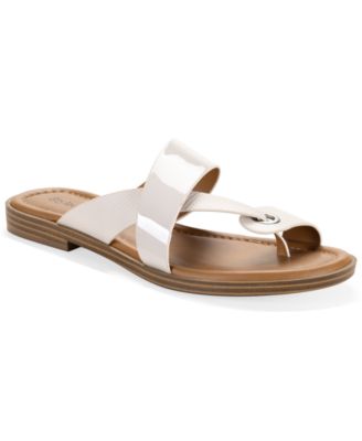 Women's Satinne Toe-Ring Thong Casual Sandals
