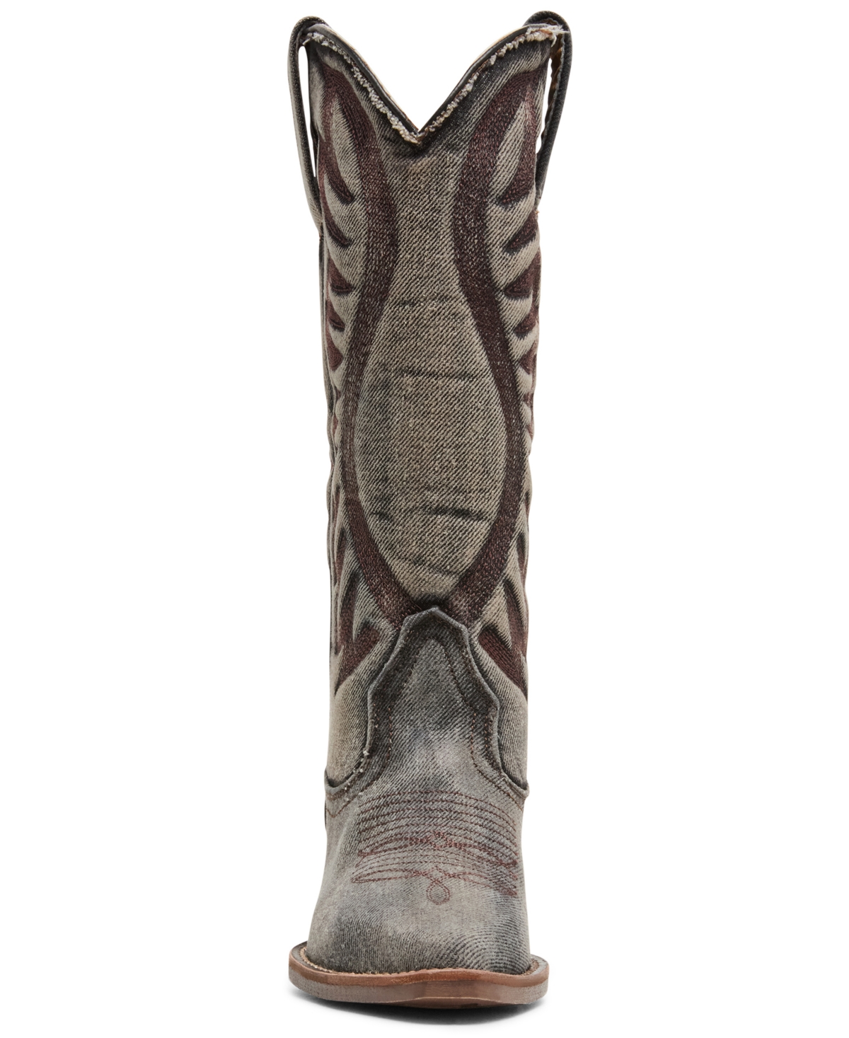 Steve Madden Women's Albany-d Western Cowboy Boots