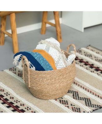 Happimess Camden Vintage Industrial Handmade Set of 6 Wire Metal Nesting Storage Baskets