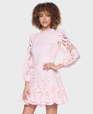 Women's Mock Neck Short Dress