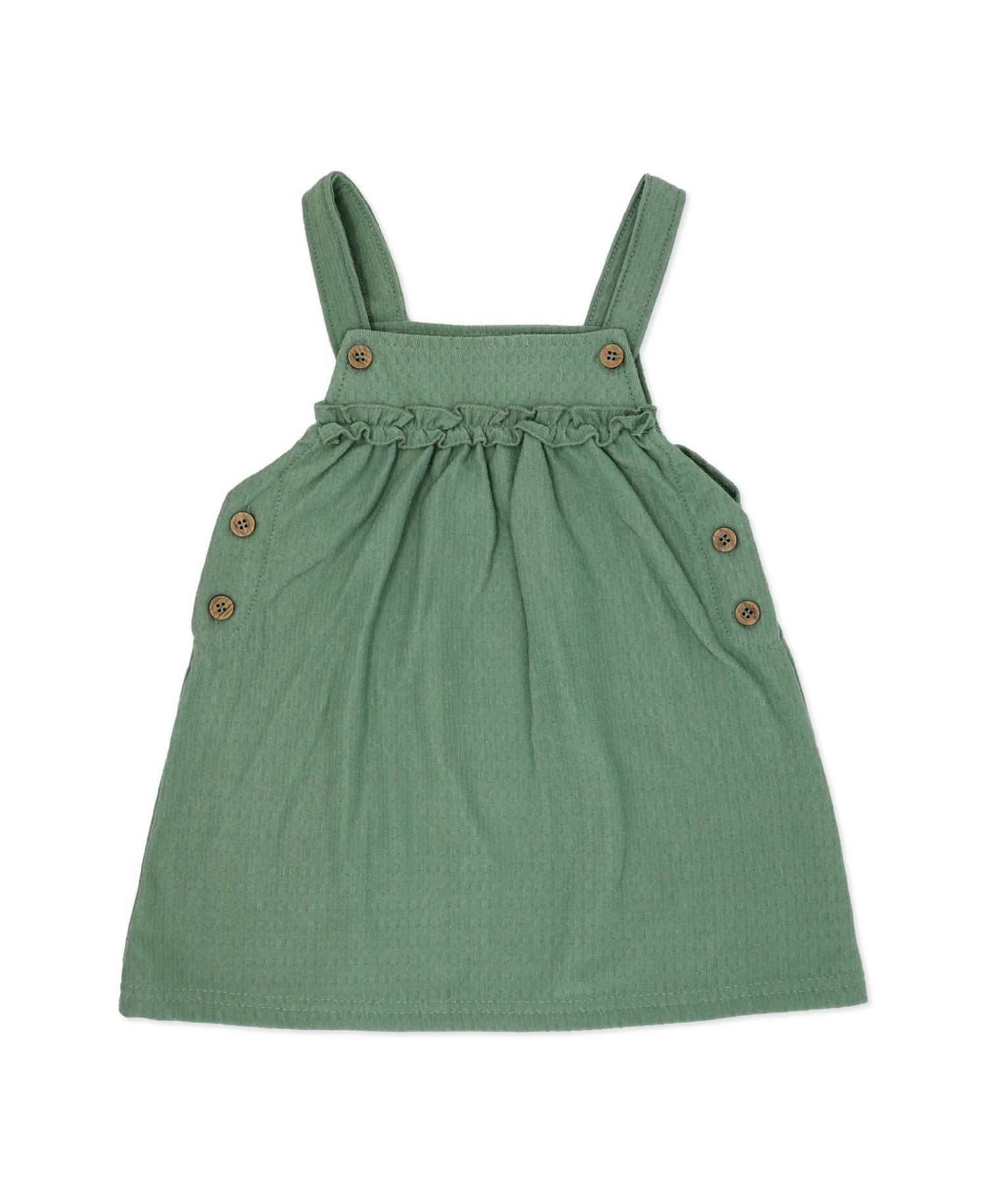 Baby Girls' Fall Sprigs Print Jumper, Bodysuit and Headband, 3-Piece Set