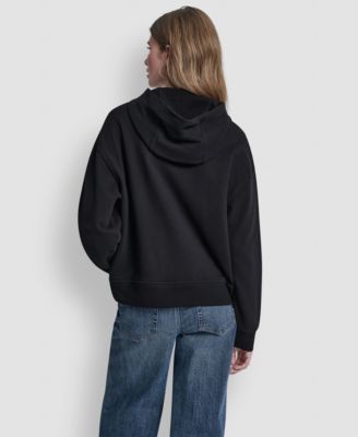 Women's Applique Chainstitch Logo Hoodie