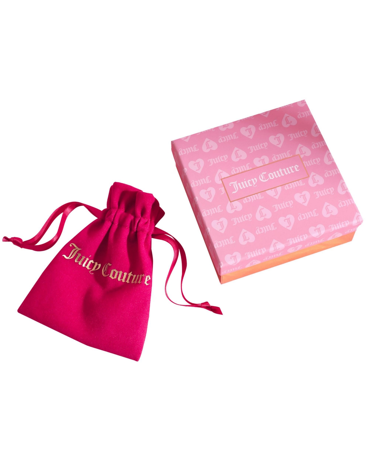 Juicy Couture Cherry & Watermelon Charm Necklace - 18 + 2'' Chain