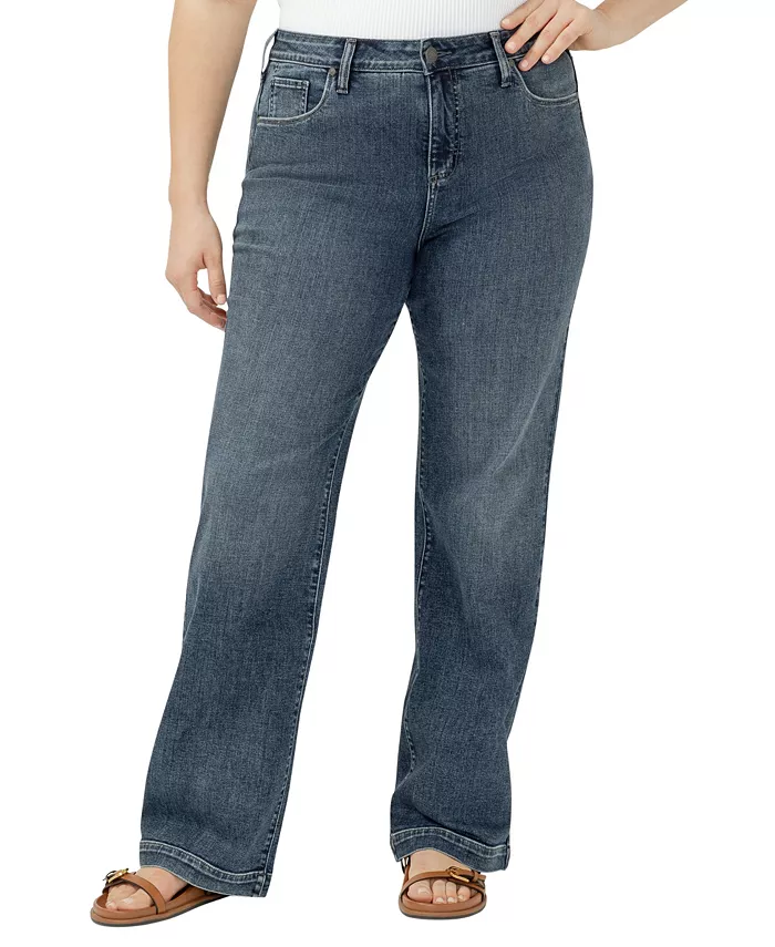 Plus Size Avery High Rise Curvy Fit Trouser Jeans