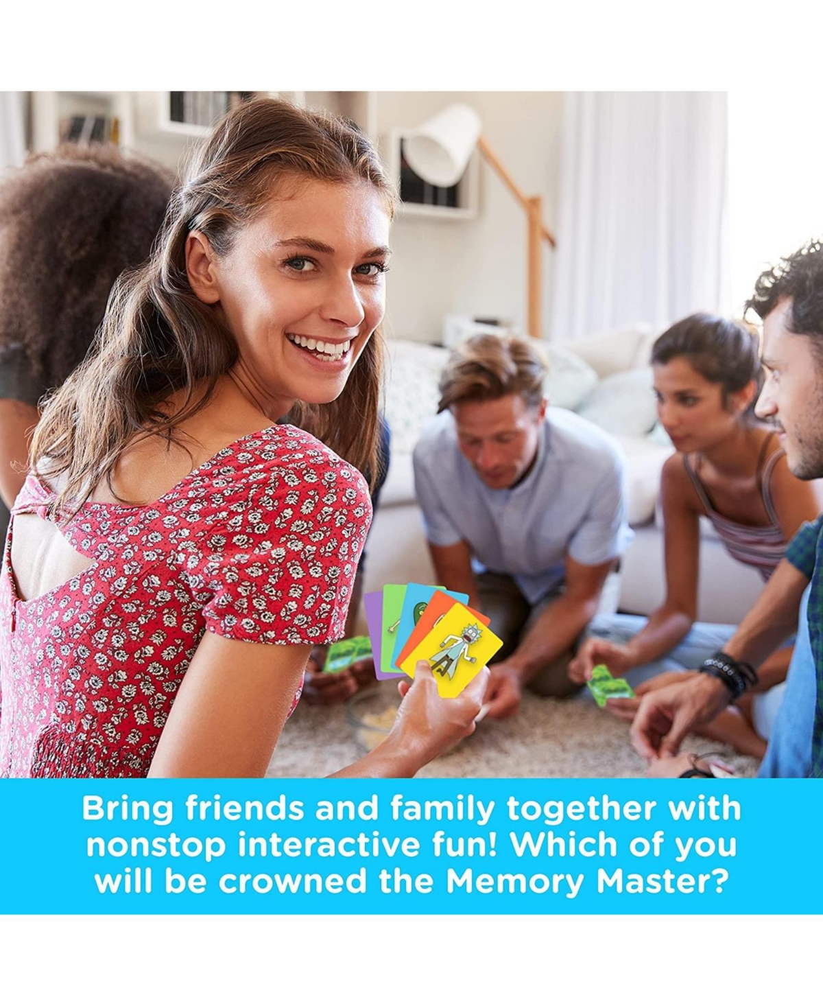 Nmr Distribution Rick and Morty Memory Master Game | 4 Players