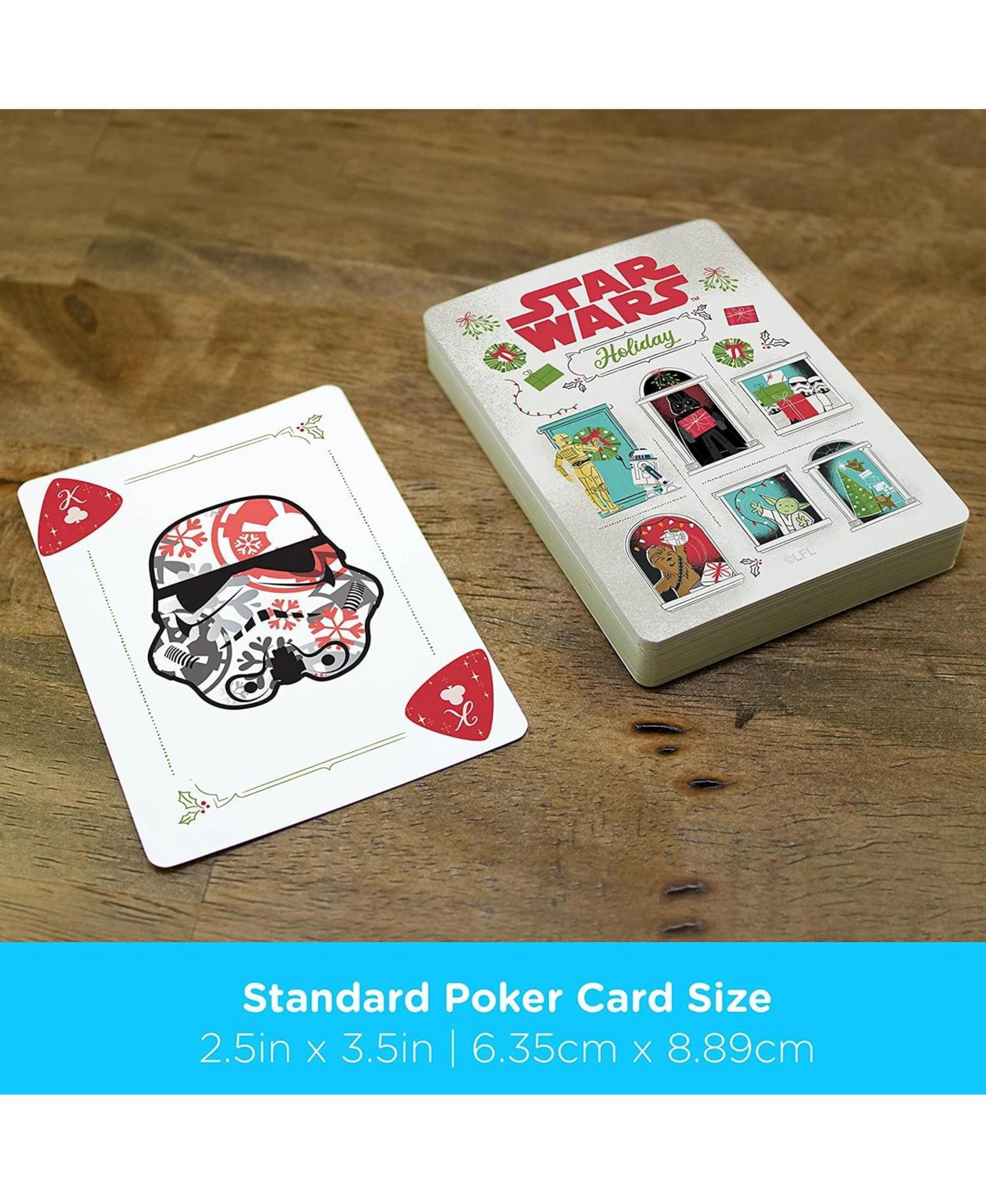 Nmr Distribution Star Wars Christmas Playing Cards