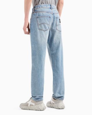 Men's Slim-Fit Indigo Denim Jeans