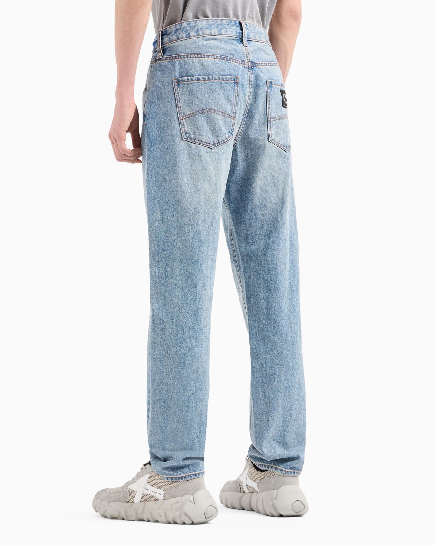 Мужские джинсы A|X Armani Exchange Slim-Fit Indigo Denim Jeans, цвет: Индиго джинсовый — фото 2
