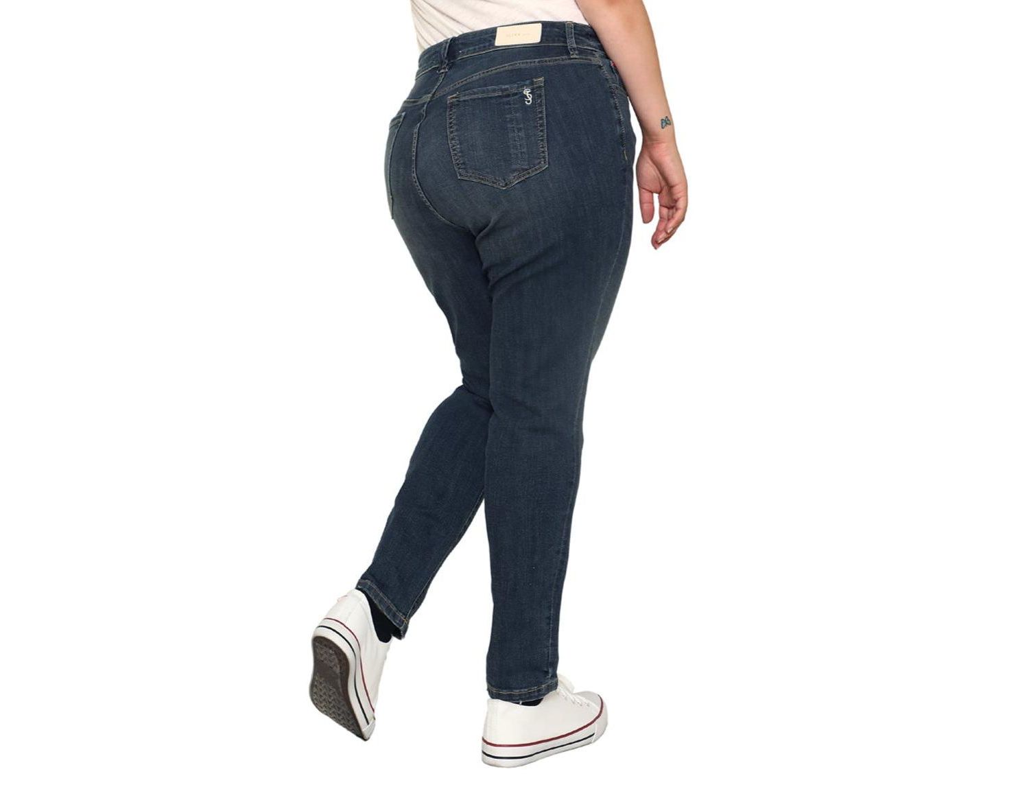 Women's Denim High Rise Ankle Skinny in 28" inseam - Flora