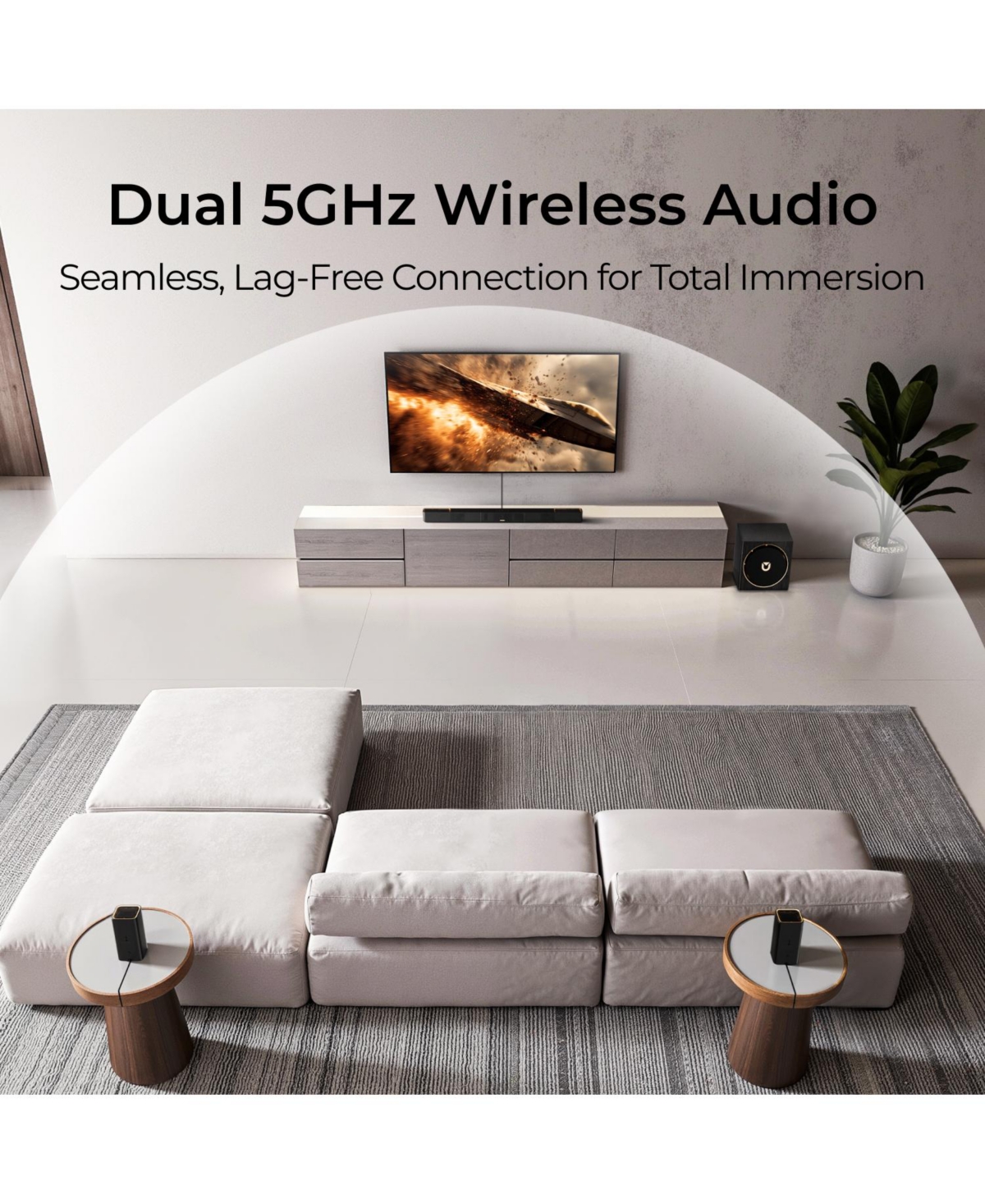 Ultimea Skywave X50 5.1.4 Channel Dolby Atmos Soundbar