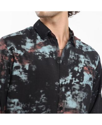 Men's Contrast Dab Shirt