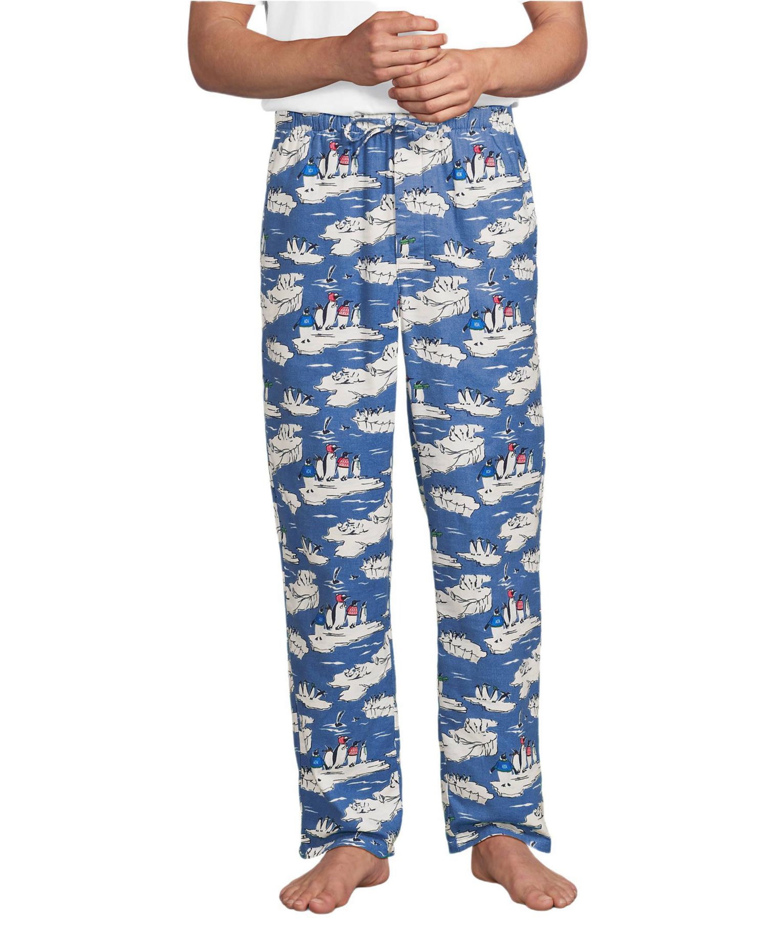 Кобальтовый Синий Holiday Penguins