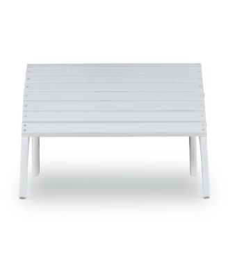 White Adirondack Ottoman