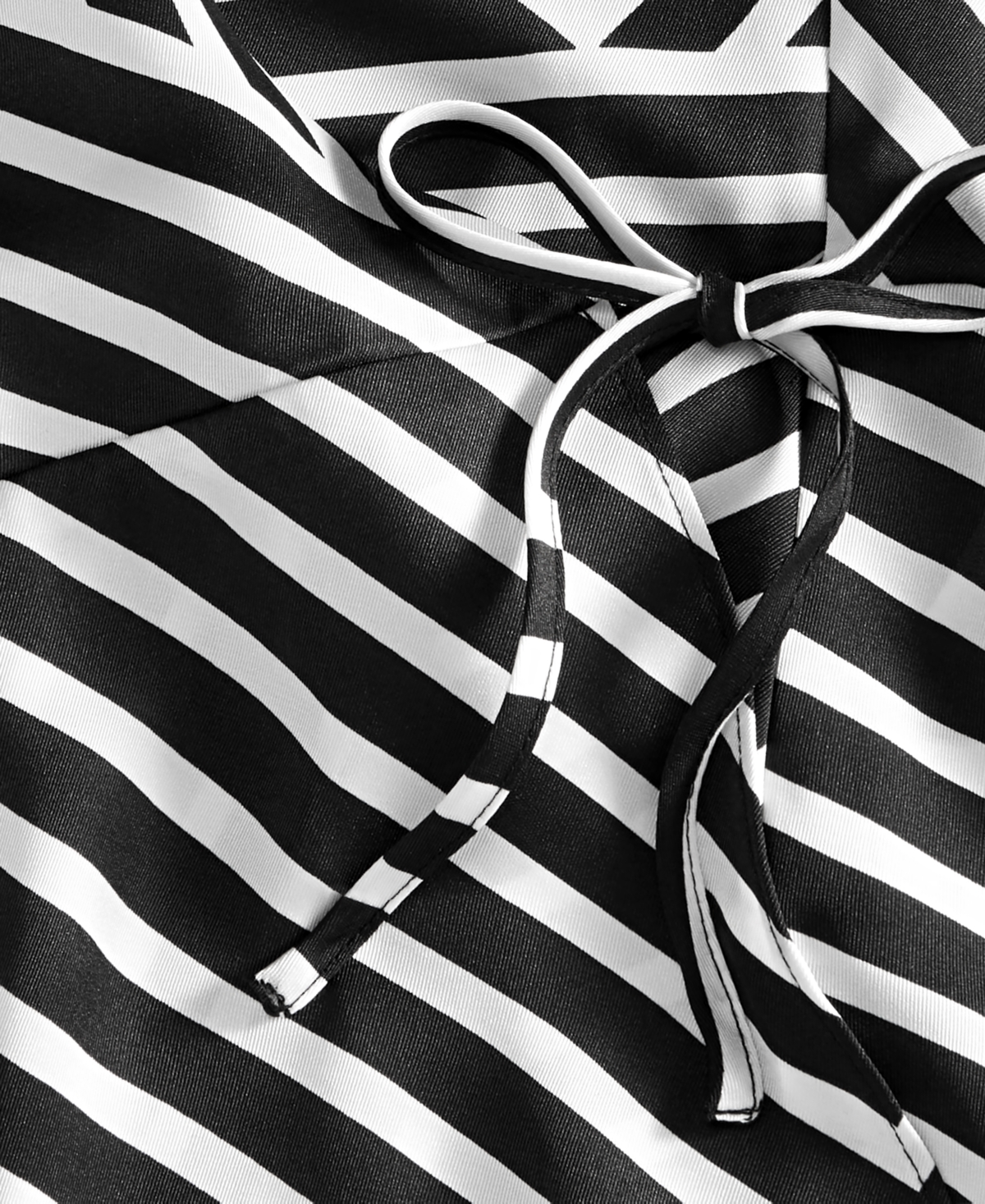 I.n.c. International Concepts Women's Long Sleeve Printed Wrap Blouse, Macy's Exclusive