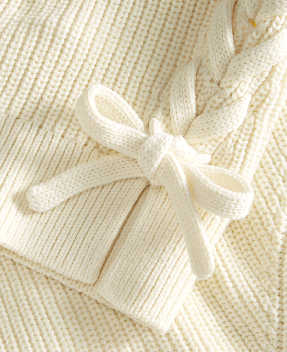 I.n.c. International Concepts Women's Lace-Up-Detail Sweater, Created for Macy's