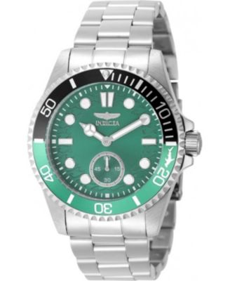 Men's 49433 Pro Diver Quartz VD78 Green Dial Watch