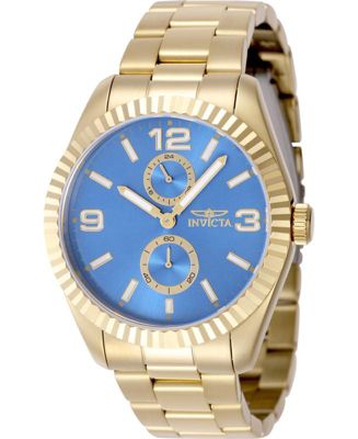Men's 49532 Specialty Quartz VD77 Blue Dial Watch