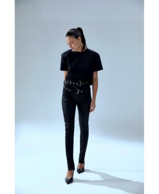 Women's Padded Shoulder Cotton T-Shirt