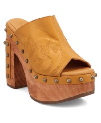 Women's Free Spirit Wooden Sandal