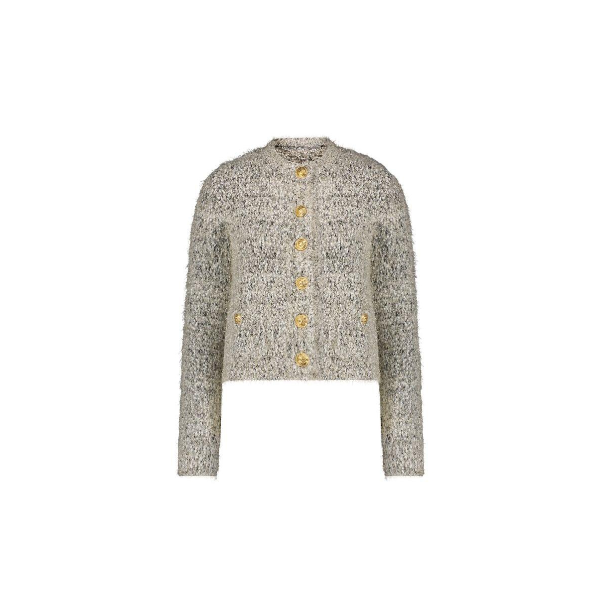 The Noli Shop Women's Joana Knit Cardigan - Grey