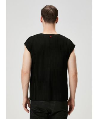 Women's Men's Relaxed-Fit Sleeveless Knit Sweater Vest