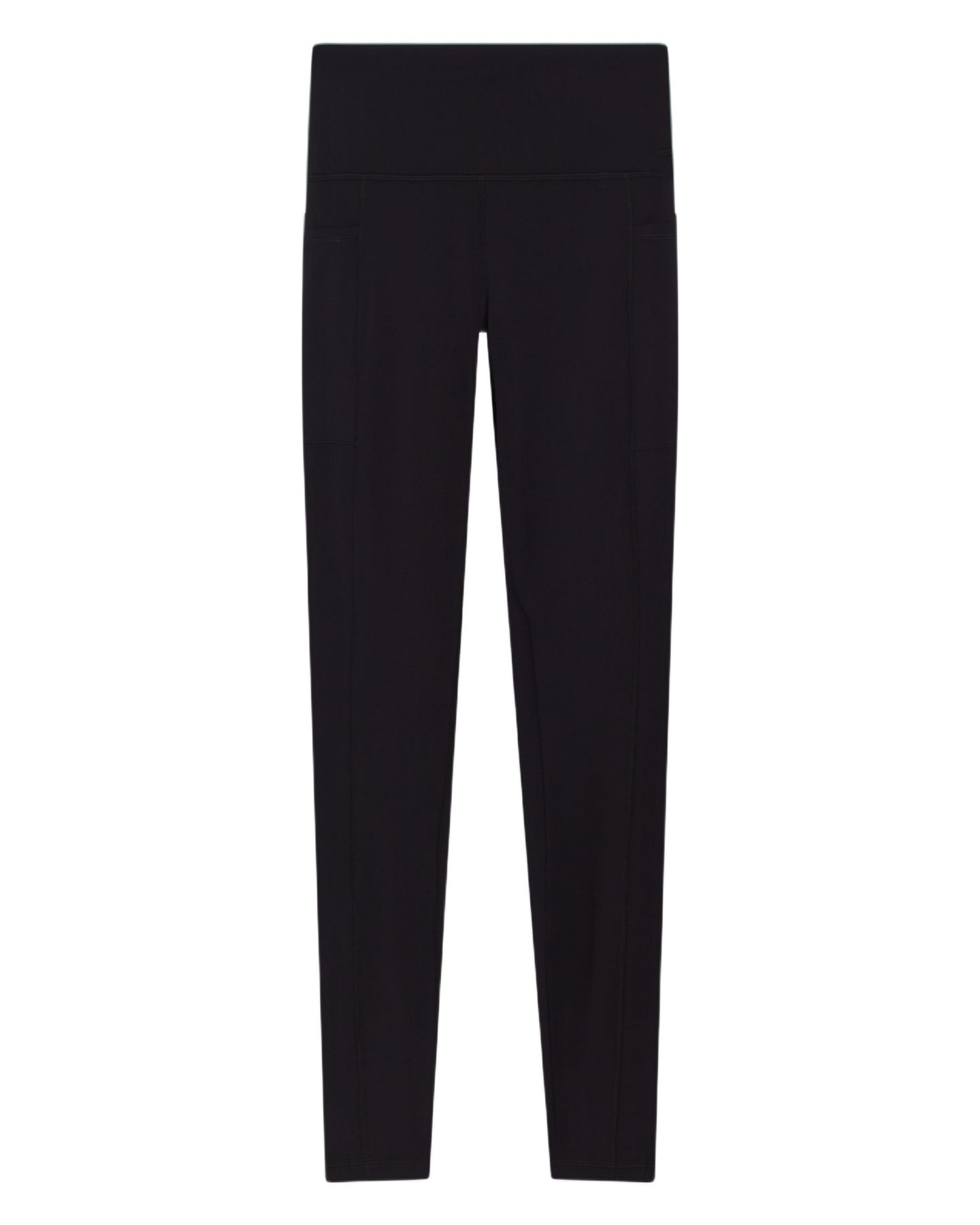 Женские леггинсы Universal Standard Plus Size Next-to-Naked Cropped Pocket, цвет: Чёрный — фото 1