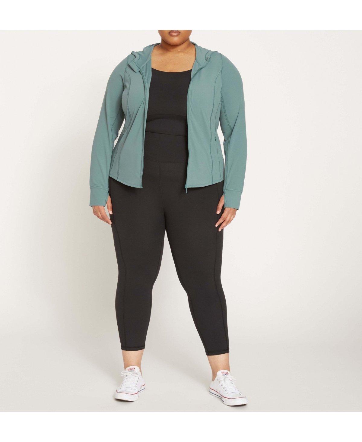 Universal Standard Plus Next-to-Naked Cropped Pocket Legging