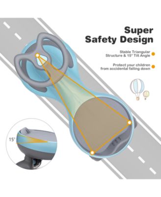 Wiggle Car Ride-on Toy with Flashing Wheels