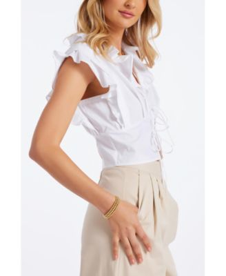 Women's BISHOP + YOUNG Raphael Ruffle Top