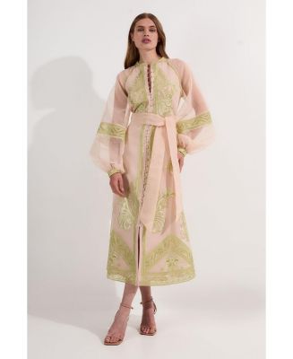 ambre embroidered floral dress Ambre main image 0