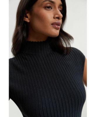 Women's Dip Dye Detail Knitted Maxi Dress