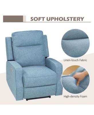 Electric Power Recliner Armchair with USB Port, Sofa Recliner,