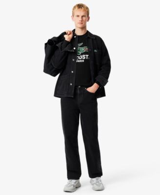 Men's Crocodile Print Crewneck Sweatshirt