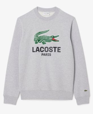 Men's Crocodile Print Crewneck Sweatshirt