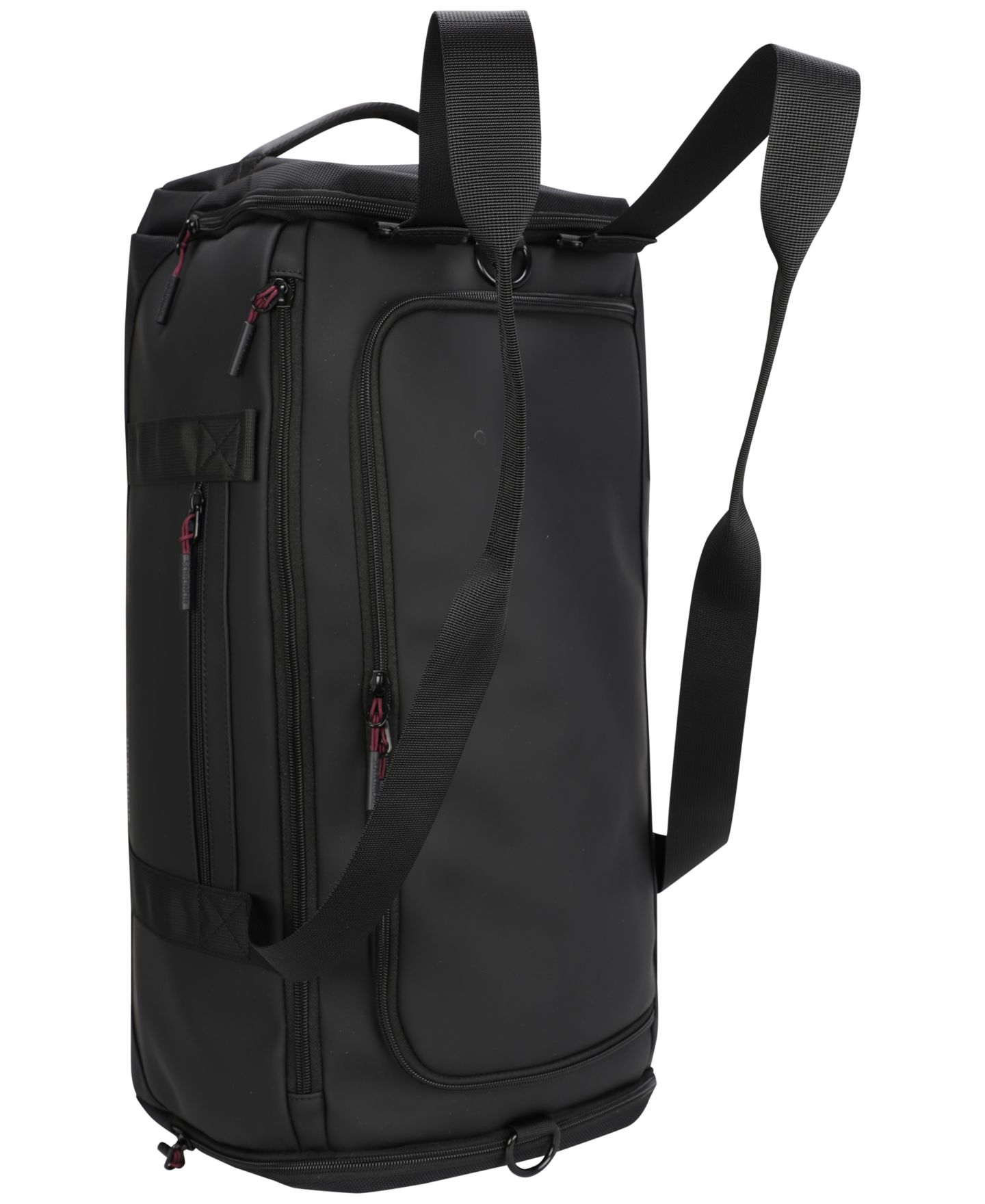 Мужская сумка Bonobos Ballistic Nylon Duffel Sleek, цвет: Чёрный — фото 6