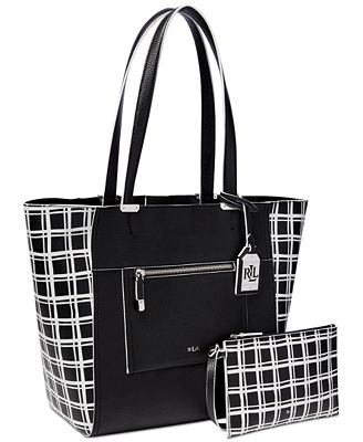 macys ralph lauren tote