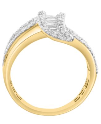 Diamond Ring (1 ct. t.w.) in 14k Yellow Gold