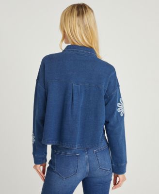 Women's Marlow Daisy Patchwork Detail Cloud Bryn Shacket