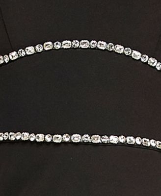 Juniors' Scoop Neck Midi Dress