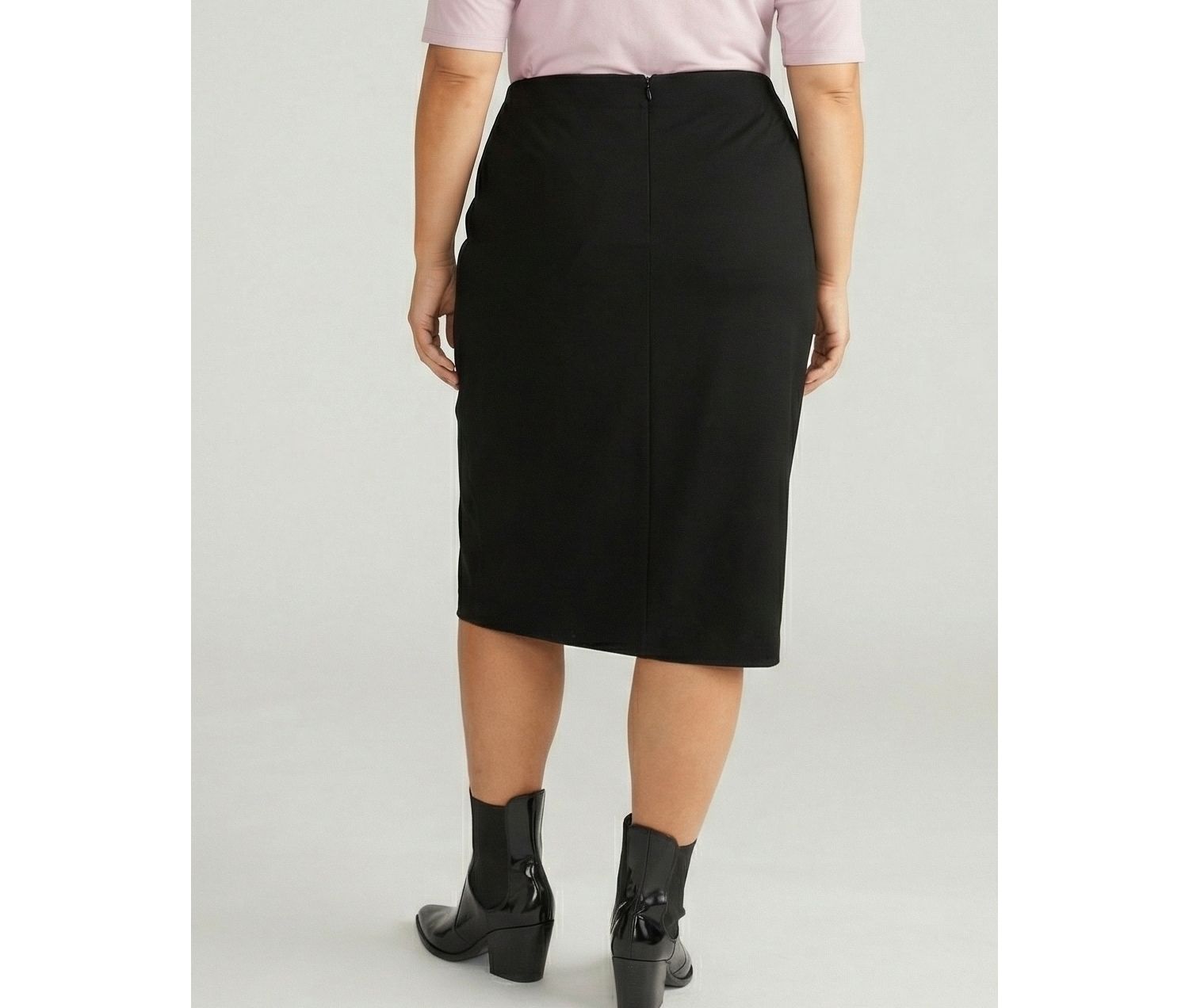 Plus Size Anya Ponte Skirt