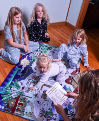 Baby and Toddler Winter in The Woodlands Christmas Seek-and-Find Interactive Blanket, Large