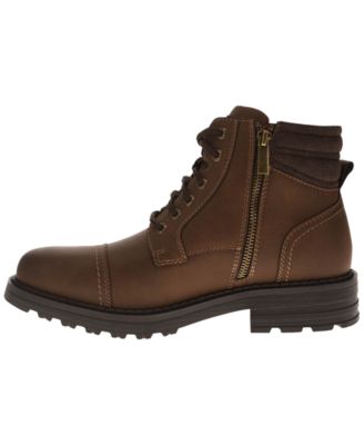 Men's Thomas Rugged Lace-Up Round-Toe Boots
