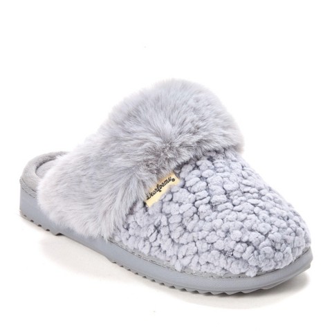 Женские Dearfoams Women's Courtney Knit Scuff Slipper