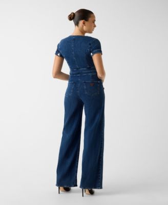 Women's Short-Sleeve Alina Jumpsuit