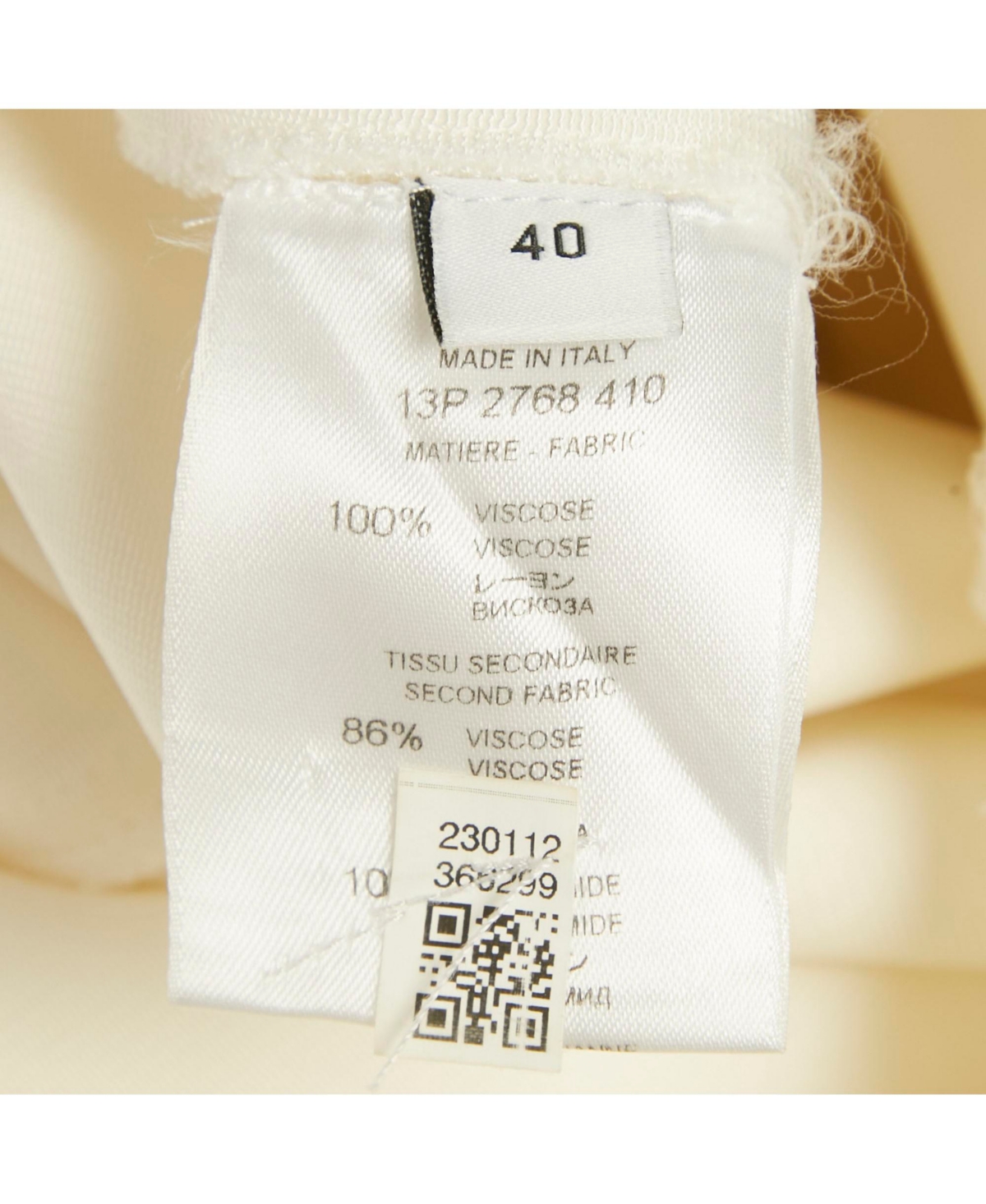 Pre-Owned Givenchy Women's White Jersey One Shoulder Short Dress